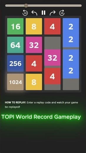 2048 HIGHEST SCORE WITHOUT MAKING A 2048 TILE