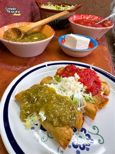 🔥🌮 Tacos Dorados Caseros ¡Fáciles, Crujientes y Económicos! y Bien Mexicanos