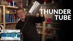 Use this homemade thunder tube to recreate the sound of thunder in your own home, or just scare your friends. To watch full episodes of Xploration DIY Sci visit: https://xplorationstation.vhx.tv/diy-sci and make sure to check out The Spangler Effect on YouTube for more cool science videos every week. | Steve Spangler