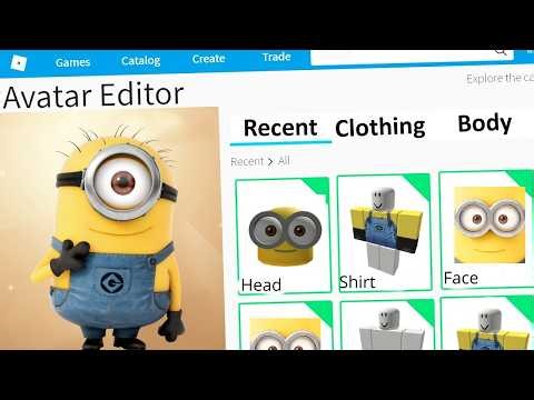 MAKING MINION A ROBLOX ACCOUNT!