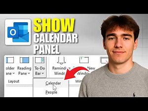How To Show Calendar Within Email View Panel In Outlook 365 (Tutorial 2026)
