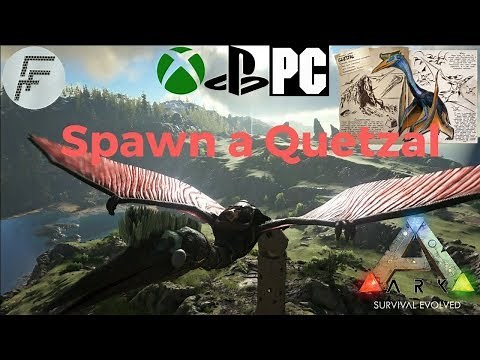 ARK: Survival Evolved How to spawn a Quetzal.
