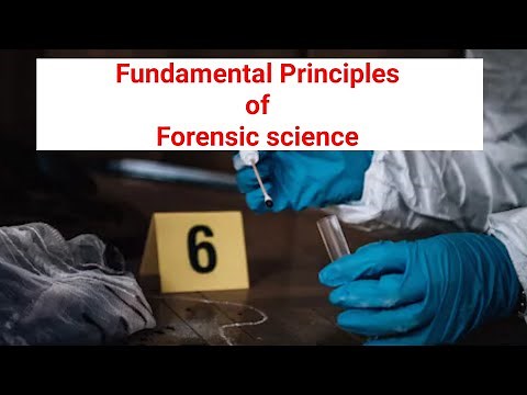 Fundamental principle of Forensic Science | Forensic science UGC NET