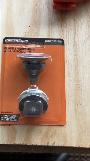How to Sharpen, Balance, and Reinstall Honda Lawnmower Blades Like a Pro #shorts