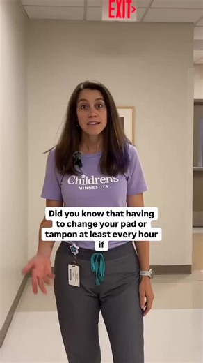 Heavy bleeding during your period is not normal and should be evaluated by a medical professional. Hear from Dr. Kate Garland, hematologist at Children’s Minnesota, about the five signs of heavy menstrual bleeding to look out for. | Children's Minnesota