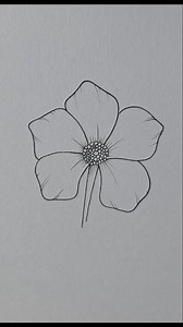 36K views · 1.6K reactions | Flower drawing #minidrawing #flower #howtodraw #easysketch #illustration #art | Mini Drawing | Facebook