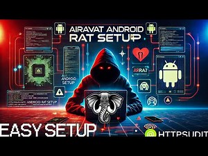 Airavat android rat tool full setup easy with Script #hacker #rat