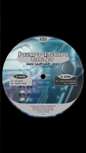 Harrison BDP – Mushy Peas (So What EP, Jupiter’s Depth Records, 2025) [Minimal/Tech House]