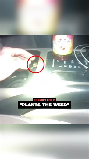 Corrupt cops caught planting weed in victim’s car 😳