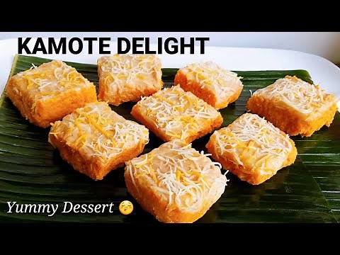 How to make Camote Delight | The best Camote Delight Recipe (Sobrang Sarap!)