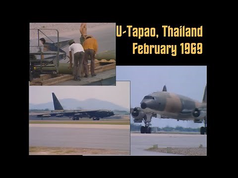 Bombs for B-52s at U-Tapao Thailand, Southeast Asia War EC-121R National Archives NARA Airailimages