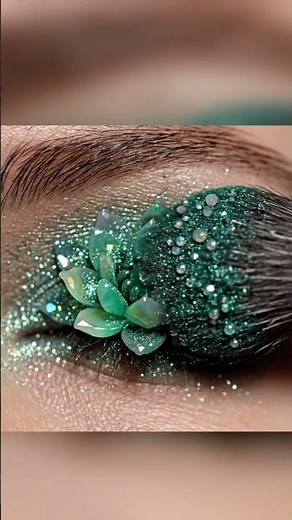 The Best AI ASMR Eyeshadow Makeup 👁️ #asmr #eyemakeup