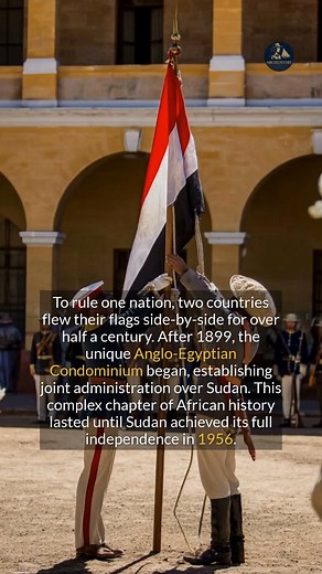 Two flags flew over Sudan for 57 years of joint Anglo-Egyptian rule. #history #egypt #worldhistory | Archeostory