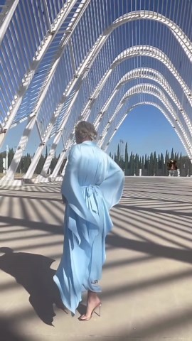 YOLANDA on Instagram: "❤️Feeling the magic in the Olympic stadium of Athens, Greece while filming Hollands Next top model, episode 9 now available on @videolandonline #hntm Makeup @dominiquesamuel Hair @remarcablehair styling @ciosoler"