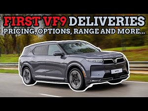 Vinfast VF9 Deliveries Underway! 3-Row Electric SUV, $70k Base Price, Range, Competition, & Features