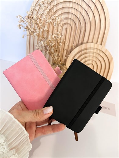 Personalized Pocket Notebook, Custom Name Journal, Mini Travel Notebook Gift for Her - Etsy