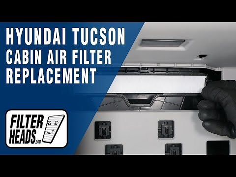 Hyundai Tucson 2025 Cabin Air Filter Replacement | AQ1295