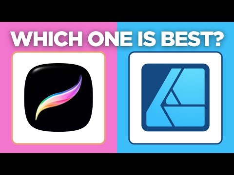 NEW* Procreate vs Affinity Designer — Best Illustration App for iPad Pros