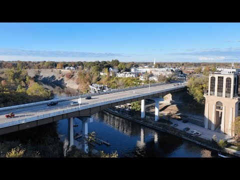 Windy Weekend Morning by the River | BridgeView ASMR | Real-Time Nature Ambience, No Talking