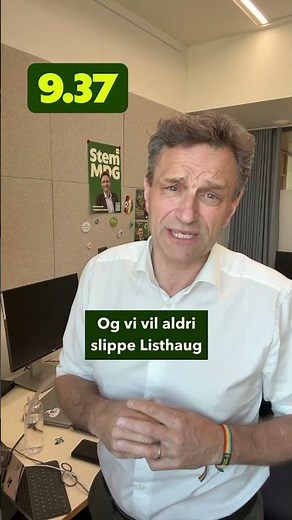 Arild Hermstad trenger bare 30 sekunder på å fortelle deg hvorfor du bør stemme MDG.