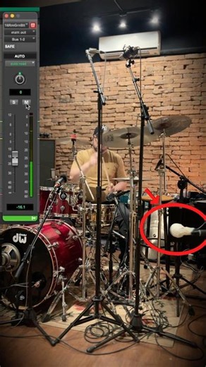 Drum + cruch mic Green Bullet 520Dx - Shure (Only Drums).