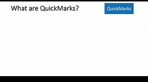 QuickMarks_ How to use QuickMarks on Turnitin
