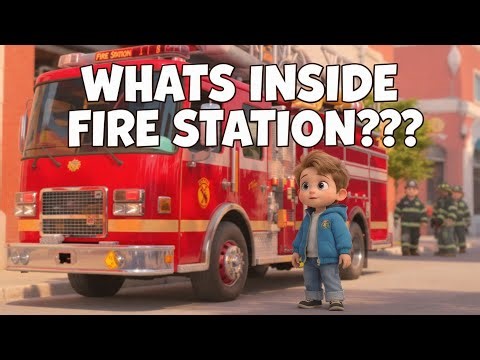 Fire Station Tour 🚒🔥 | Fire Trucks Explained