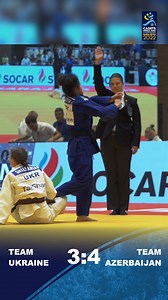 🇦🇿 - 🇺🇦 semi-final highlights! From an even scoreline, Azerbaijan managed to win in extra time and reserve a spot in the final! #JudoCadets #Judo #Sport #sarajevo #cadets #JudoKids | IJF - International Judo Federation