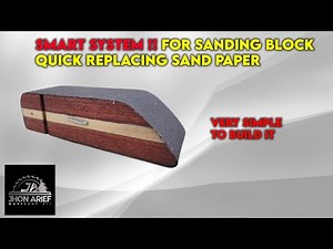SPRINGLOADED SANDING BLOCK