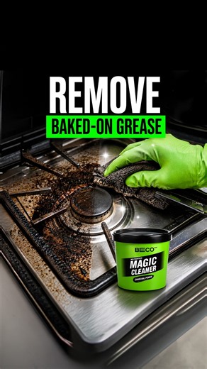 How to Deep Clean Your Gas Stove at Home | BECO Multisurface Magic Cleaner | BECO India