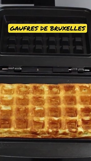 Les Véritables Gaufres de Bruxelles 🇧🇪🇧🇪 - Recette Maison Délicieuse !