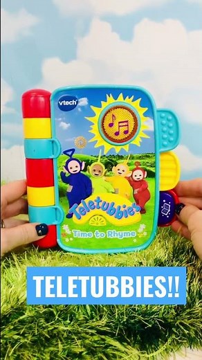 TELETUBBIES Musical VTECH Book Song!