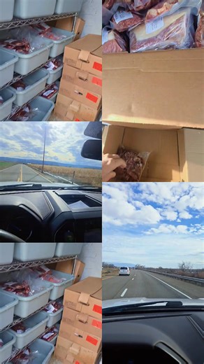 Come fill an order and deliver with me #delivery #beef #order #packaging #food | Razor Creek Beef LLC