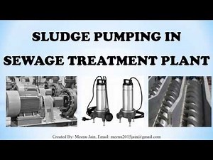 Sludge pumping in sewage treatment plant || wastewater treatment plant pumping system