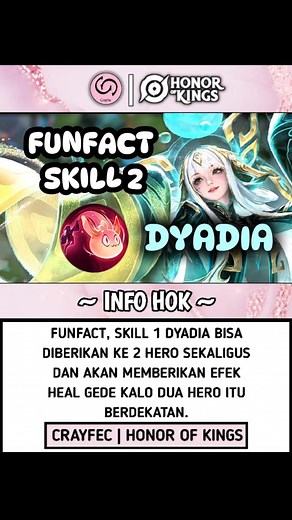 7.7K views · 99 reactions | Funfact Skill 1 Dyadia. #HonorofKings #HOKStudio #Sanxingdui #DecadeofPromise #HOK | Crayfec | Facebook