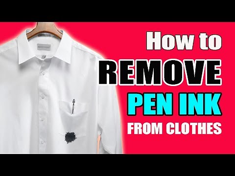 how to remove ink stain from clothes | Simple Way to Remove Ballpoint Ink from Clothes