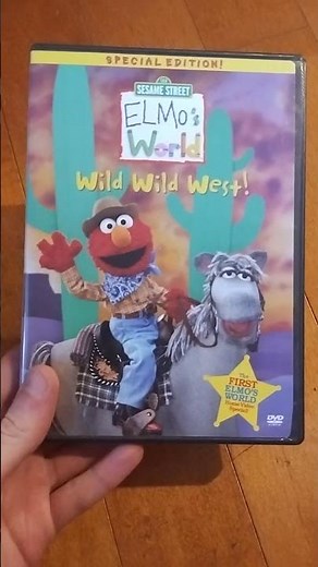 sesame Street Elmo's world wild wild West 2001 dvd review