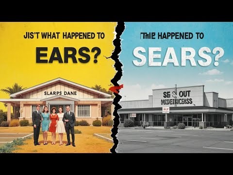 The $100 Billion Mistake: Why Sears Really Collapsed | Sears 1980s | American Retro Rewind