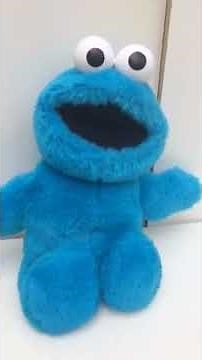 Tickle me Cookie Monster vintage Tyco Sesame Street