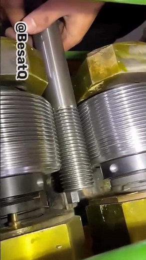 Thread Rolling Machine Forming Precision Steel Threads