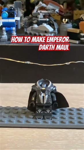 How to make emeror darth Maul #lego