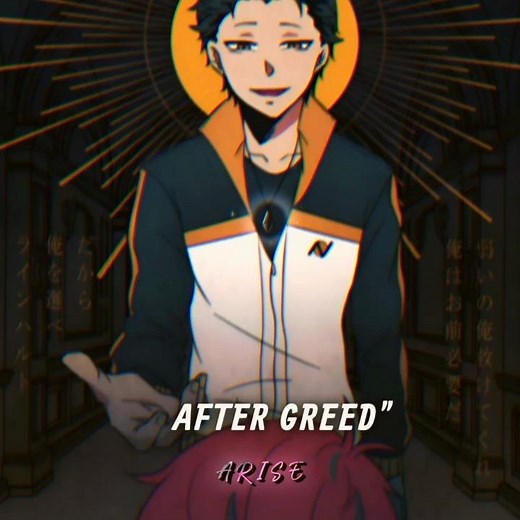 Subaru after greed 💀 || re-zero" greed if || subaru edit || #shorts