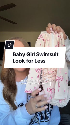 The cutest little swimsuit for baby girl🎀🎀 #swimsuits #swimwear #babyswimsuit