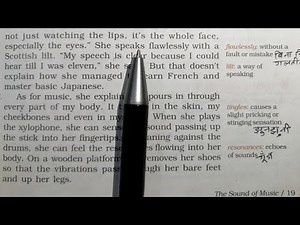 The sound of music chapter 2 class 9 | (part-2) the sound of music class 9 chapter 2 in Hindi |