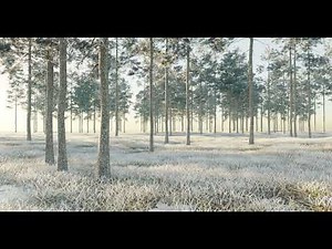 How To Make Snowy Forest In Blender | Complete Tutorial Step by Step