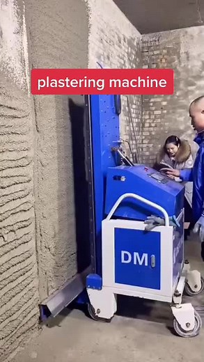 ‏plastering machine