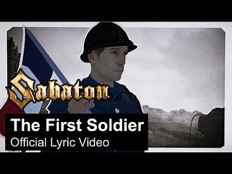 SABATON - The First Soldier (Official Lyric Video)