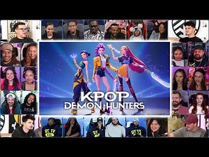 [30+ Reactors!!] K-Pop Demon Hunters (2025) Movie MEGA Reaction Mashup