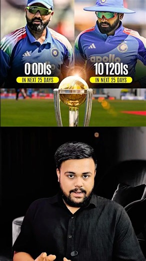10 T20Is, 0 ODIs! India's Schedule Before the World Cup! 🇮🇳🏏