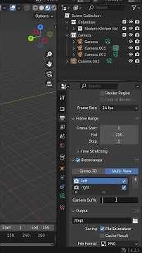 How to Render Multiple Cameras Simultaneously in Blender | Quick & Easy Tutorial